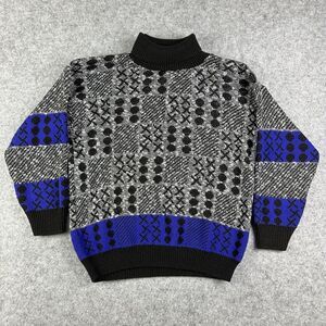 VTG Spar Sweater Mens M Grandpa Turtleneck Knitwear Preppy Academia Made in USA